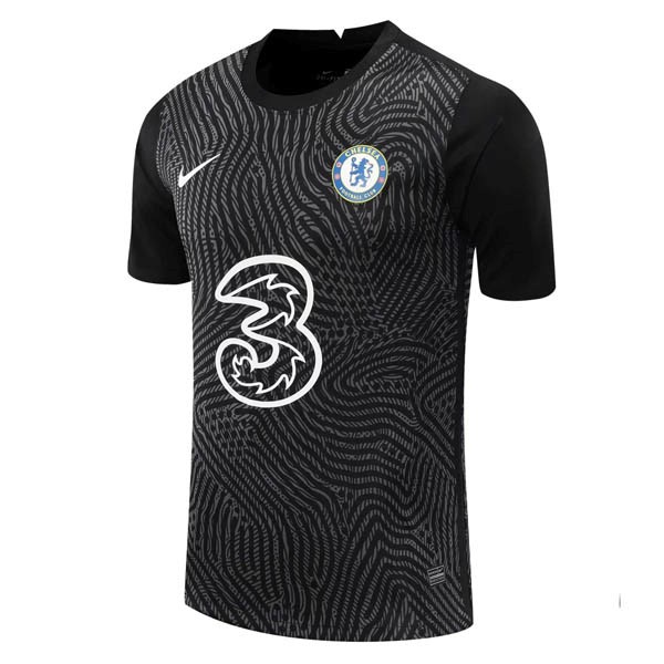 Tailandia Camiseta Chelsea Portero 2020-2021 Negro